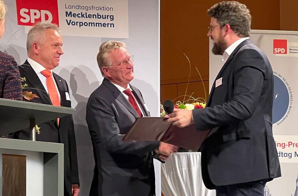 Verleihung Johannes-Stelling-Preis 2022