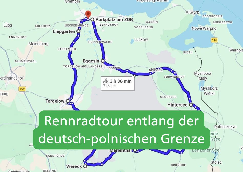 Rennrad- und Fahrradtour